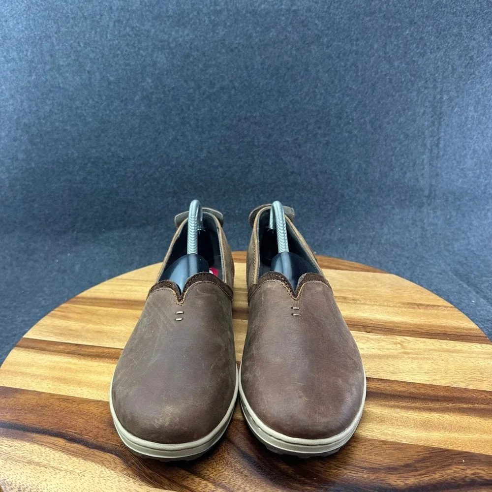 Merrell Ashland Womens Size 11 Brown Casual Slip On Flats Shoes Loafers J42788